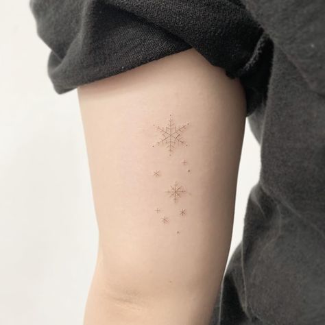 Small Snowflake Tattoo, Snowflake Tattoos, Snowflake Tattoo, Snow Tattoo, Snow Flake Tattoo, Small Girly Tattoos, Tiny Wrist Tattoos, Cute Little Tattoos, Small Hand Tattoos