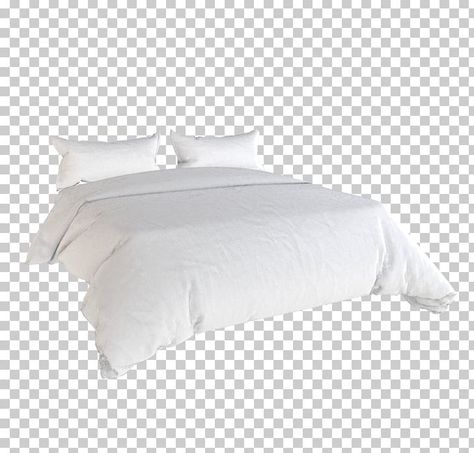 Bed Png Aesthetic, Bed Sheet Background, Bed Plan Png, Bed Plan View, Bed Reference, Bed Png, Pillow Png, Coastal Style Bedroom, Bed 3d