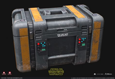 ArtStation - Crates - Star Wars Props Star Wars Transport Case, Star Wars Cargo Crate, Star Wars Crate, Sci Fi Crate, Star Wars Storage, Star Wars Box, Star Wars Basement, Star Wars Props, Sci Fi Home