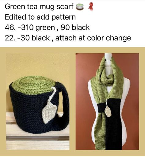 Crochet Black Yarn Projects, Nerdy Crochet Ideas, Functional Crochet Ideas, Knitting Machine Scarf Patterns, Nerdy Crochet Patterns Free, D&d Crochet, Black Yarn Crochet Ideas, Hobbit Crochet, Undertale Crochet