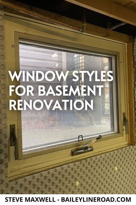 Choosing the best #basement window style for your basement renovation project can be tough, especially if you don’t pay attention to the little details involved in basement #windows replacement. 🪟 Fake Windows Basement Lights, Adding Basement Windows, Basement Bedroom Windows, Window Well Ideas Basement, Small Basement Window Ideas, Basement Window Ideas, Basement Windows Ideas, Basement Window Coverings, Basement Window Treatments