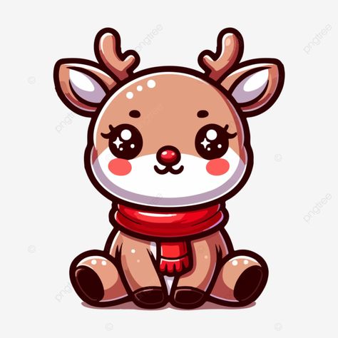 vector cartoon reindeer sitting down christmas kawaii stickers sit down png Kawaii Reindeer, Reindeer Tattoo, Reindeer Cartoon, Reindeer Cute, Reindeer Clipart, Christmas Kawaii, Cartoon Reindeer, Cute Reindeer, Cartoon Clipart