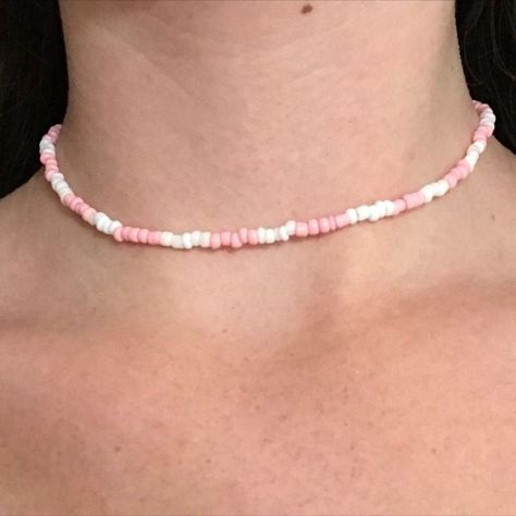 Beaded Chocker, Layered Beaded Necklaces, Surf Jewelry, Bead Choker Necklace, 3 Earrings, Beaded Earrings Diy, Beaded Jewlery, Bead Choker, Beaded Necklace Diy