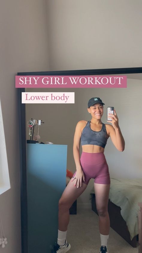 fitwithjalyssa on Instagram: SHY GIRL LOWER BODY WORKOUT This is for my shy girls who wanna get a killer workout in without having to wait for the squat racks to open… Shy Girl, Killer Workouts, Squat Rack, Shy Girls, Fit Board Workouts, Lower Body Workout, To Wait, Body Workout, Lower Body