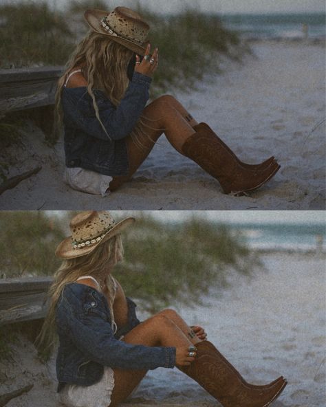 Cowboy Beach Photoshoot, Coastal Cowgirl Beach Photoshoot, Western Beach Photoshoot, Beach Cowgirl Photoshoot, Cowgirl Boot Photoshoot, Coastal Cowgirl Photoshoot, Florida Cowgirl, Sage Photoshoot, Costal Western