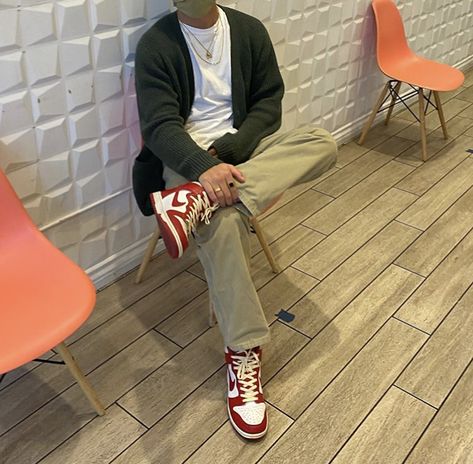 Maroon Shoes Outfit Mens, Red And White Shoes Outfits, Red Shoes Outfit Men, Maroon Shoes Outfit, Red Sneakers Outfit, Red Shoes Outfit, Winter Sneakers Outfit, White Shoes Outfit, Maroon Shoes