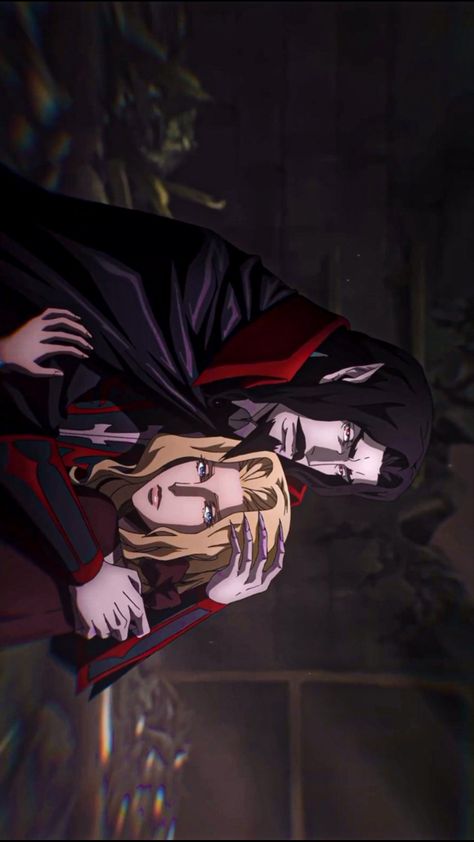 Vlad "Dracula" Tepes & Lisa Tepes Dracula From Castlevania, Castlevania Wallpaper Iphone, Lisa Tepes Castlevania, Castlevania Dracula And Lisa, Lisa And Dracula, Dracula X Lisa, Castlevania Matching Pfp, Vlad Dracula Tepes Castlevania, Dracula Tepes Castlevania