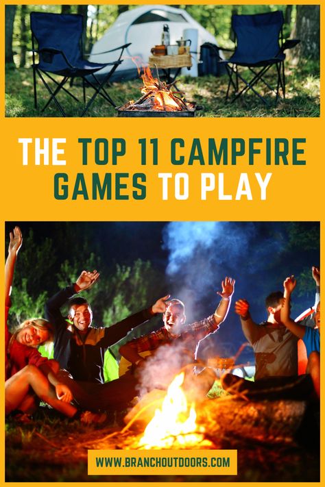 Late night games around the campfire are memories to cherish. Explore our favourite campfire games for both kids and adults. Bonfire Games For Adults, Bonfire Games, Games For Big Groups, Cabin Activities, Campfire Games, Bon Fire, Bonfire Pits, Camping Cards, Night Games