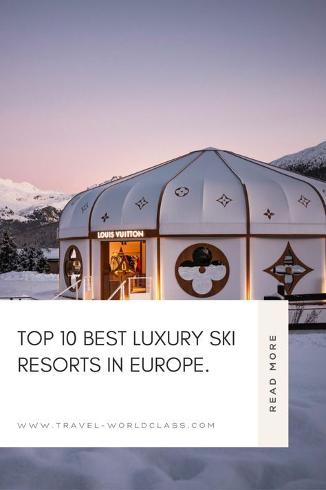 Experience luxury in Europe's top 10 ski resorts. From St. Moritz's glamour to Cortina's charm, discover the essence of alpine indulgence at Europe's finest ski resorts for 2024.

#skiing #skiingseason #luxuryski #ski #luxuryskiresorts #travelinspiration #travel #skieurope #skiresorts #top10skiresorts #top10ski Ski Europe, Luxury Europe, Best Ski Resorts, Ski Vacation, Luxury Ski, Ski Holidays, Toddler Travel, Winter Getaway, Ski Resorts