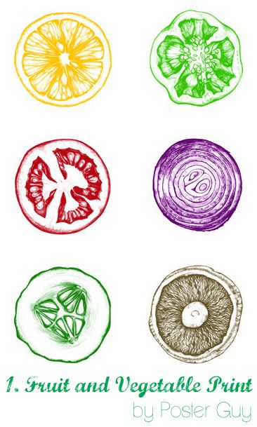 fruit and vegetable print copy Paintings Of Fruits And Vegetables, Vegetable Printing Designs, Fruit Logo Design, Vegetable Print, Vegetable Art, Contemporary Prints, Vegetable Illustration, Fruit Logo, Lino Cuts