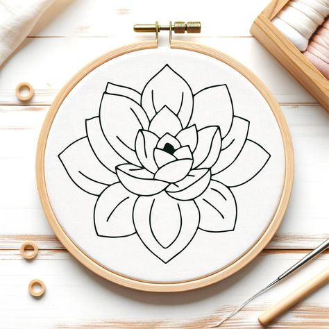 Bird embroidery pattern