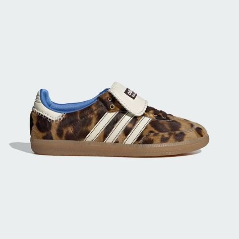 adidas Wales Bonner Samba Pony Leo Low Shoes - Brown | Unisex Lifestyle | adidas US Leopard Adidas, Adidas Leopard, Chanel Ballerina, Football Silhouette, Samba Shoes, English Fashion, Dr Shoes, Lucky Blue, Wales Bonner