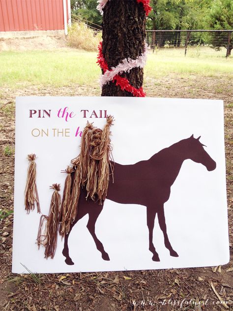 Horse Party by A Blissful Nest 049 Laurens Horse Party   Activities Kids Kentucky Derby Party, Horse Party Ideas For Girls Diy, Horse Theme Birthday Party, Horse Party Decorations, Ranch Party, Country Prom, Horse Birthday Party, Horse Themed Party, Fest Temaer