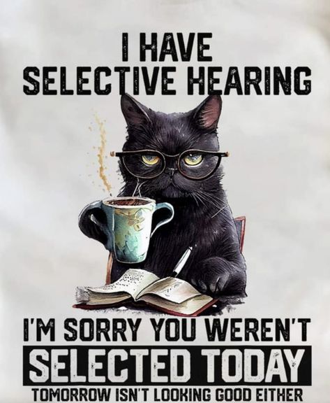 Cat Sarcasm, Good Morning Cats Funny, Dr Cat, Funny Cat Quotes, Funny Day Quotes, Fina Ord, Image Chat, Cat Quotes Funny, Funny Animal Quotes