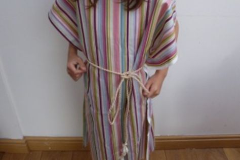 How To Make Bible Costumes Easy Diy, No Sew Nativity Costumes, Inn Keeper Costume Nativity, Simple Nativity Costumes, Shepherd Costume For Kids, Shepard Costume Diy Kid, Shepherds Costume, Shepard Costume, Innkeeper Costume