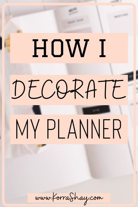 How To Make Your Planner Look Cute, How To Make Your Planner Aesthetic, Decorating Planner Ideas, Planner Decorating Ideas Layout, Daily Planner Decoration Ideas, Happy Planner Cover Ideas, How To Use Stickers In Your Planner, Monthly Planner Decorating Ideas, Happy Planner Decorating Ideas