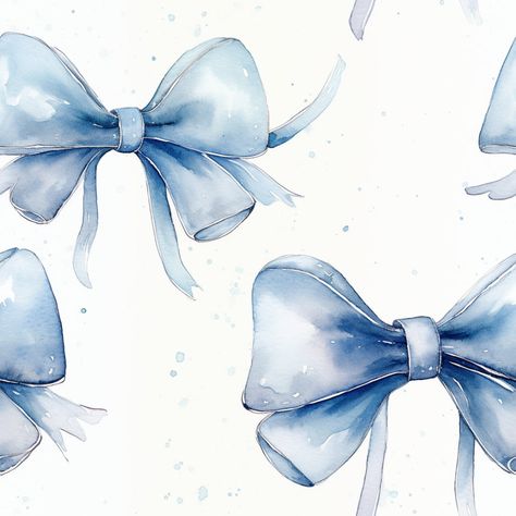 Introducing our charming Audrey Dainty Bow wallpaper pattern that effortlessly combines grace and tranquility. Delicate blue bows dance across the surface, creating a timeless and serene atmosphere perfect for bedrooms or nurseries. Meticulously designed, each bow adds a touch of sophistication to your walls. Easy to install and maintain, this wallpaper brings enduring beauty to your space. Embrace the calm and refined style of Audrey Dainty Bow wallpaper, where dainty blue bows transform your h Baby Blue Wallpaper, Cute Blue Wallpaper, Bow Wallpaper, Baby Blue Aesthetic, Light Blue Aesthetic, Pola Kartu, Wallpaper Pattern, The Calm, Blue Bow