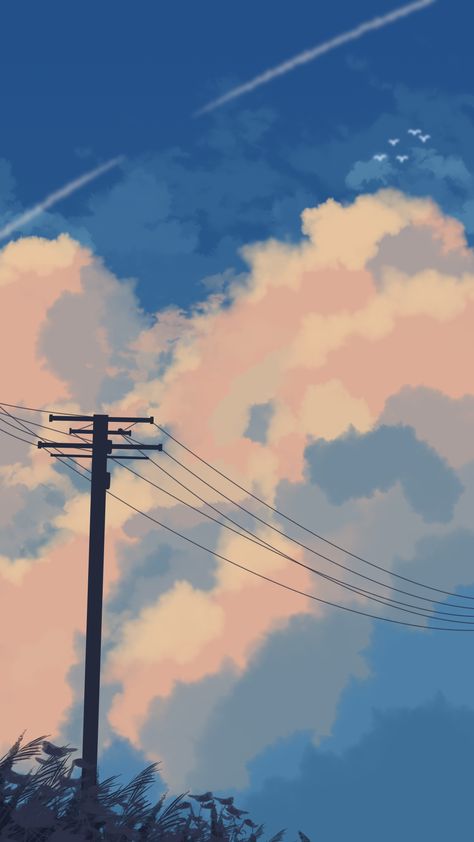 How To Draw Anime Clouds, Clouds Drawing Realistic, Cloud Background Drawing, Cloud Art Wallpaper, Sky Drawing Aesthetic, Aesthetic Clouds Drawing, Paintings Of Clouds, Cloud Illustration Drawing, Clouds Drawing Aesthetic