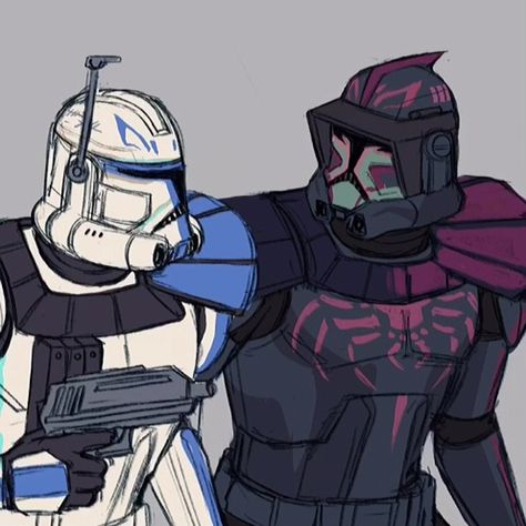 Clone Wars Art, Star Wars Trooper, Star Wars Characters Pictures, Clone Troopers, Cuadros Star Wars, Star Wars Drawings, Star Wars Concept Art, Star Wars Comics, Star Wars Wallpaper