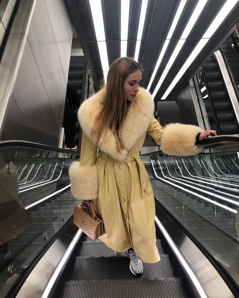 Lambskin Coat, Pernille Teisbaek, Saks Potts, Fur Trim Coat, Outerwear Trends, Coat Trends, Textured Jacket, Pink Coat, Shearling Coat