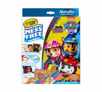 Color Wonder Mess Free Metallic Paw Patrol Coloring Pages & Markers Tractor Coloring Pages, Coloring Set, Paw Patrol Characters, Color Wonder, Paw Patrol Coloring, Paw Patrol Coloring Pages, Confidence Kids, Coloring Art, Wonder Book