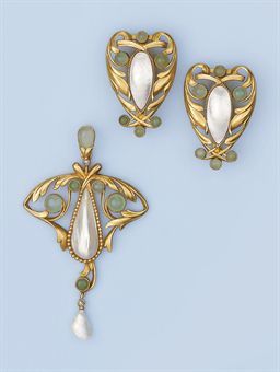 Alexis Falize, Art Nouveau Furniture, Bijoux Art Nouveau, Art Nouveau Earring, Nouveau Jewelry, Art Nouveau Design, Art Nouveau Jewelry, Pearl Brooch, Deco Jewelry