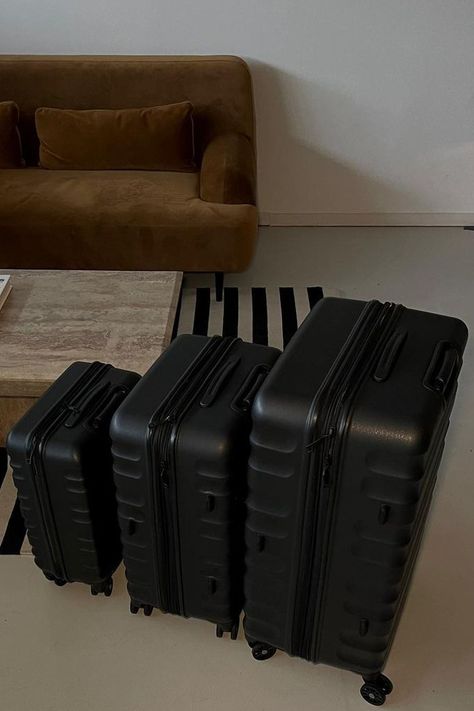 Styled by @aimeecroysdill | Build your Antler Clifton set.  ​ #antlerluggage #antlertraveller #coastal #travel #holiday #luggage #suitcase #carryon #carryonsuitcase #packing Antler Luggage, Large Luggage, Luggage Suitcase, Personalized Luggage, Carry On Suitcase, Hand Luggage, Luggage Sets, Dream Clothes, Travel Gifts