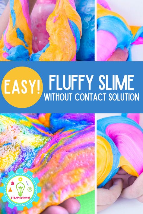 You can make shaving cream slime without contact lens solution! Learn how to make shaving cream slime without contact solution in under 10 minutes with this tutorial! Slime Recipe No Contact Solution, Slime Recipe With Shaving Cream, Slime Recipe Without Contact Solution, Slime Without Contact Solution, Shaving Cream Slime Recipe, Homemade Slim, Shaving Cream Slime, Slime Without Shaving Cream, Slime With Shaving Cream