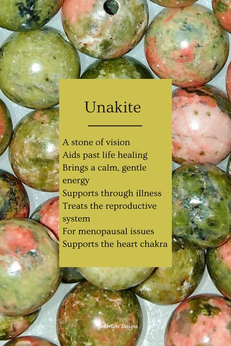 Ukanite Crystal Meaning, Unakite Crystal Meaning, Herbal Knowledge, Crystal Powers, Unakite Bracelet, Silk Styles, Crystals Meaning, Unakite Crystal, Crystal Healing Properties