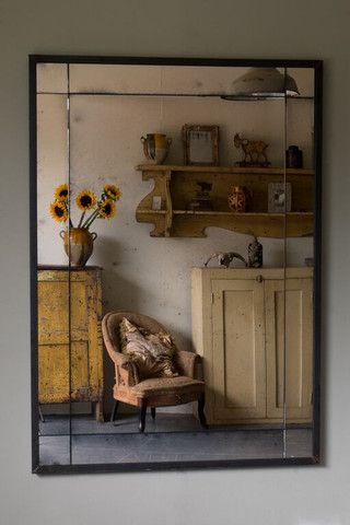 Old Mirror Ideas, Hallway Wall Ideas, Antique Mirror Tiles, Silver Antique Mirror, Hanging Mirrors, Verre Eglomise, Antique Mirror Glass, Antiqued Mirror, Antique Mirrors