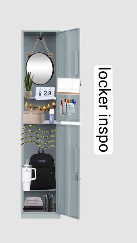 locker Decorated Locker, Middle School Survival, School Survival, High Line, Middle School, Lockers, Quick Saves