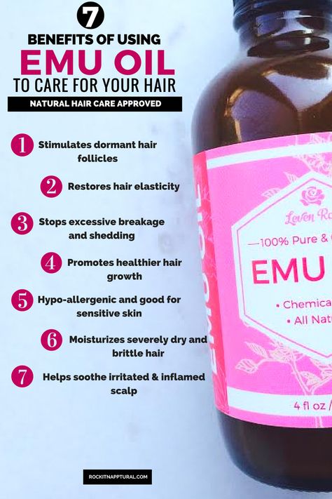 Emu Oil Benefits, Oil For Curly Hair, Oil For Hair Growth, Coconut Oil Hair Mask, Emu Oil, Oil For Hair, Healthy Natural Hair, Promote Healthy Hair Growth, Coconut Oil Hair