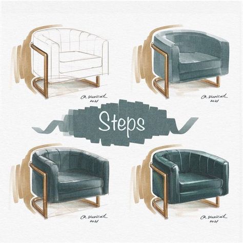 The Art of Masterful Interior Sketching in Action Arquitectura Wallpaper, Interior Sketching, Interior Architecture Sketch, Interior Design Sketchbook, Furniture Sketch, Furniture Design Sketches, Interior Design Student, Drawing Interior, Interior Design Renderings