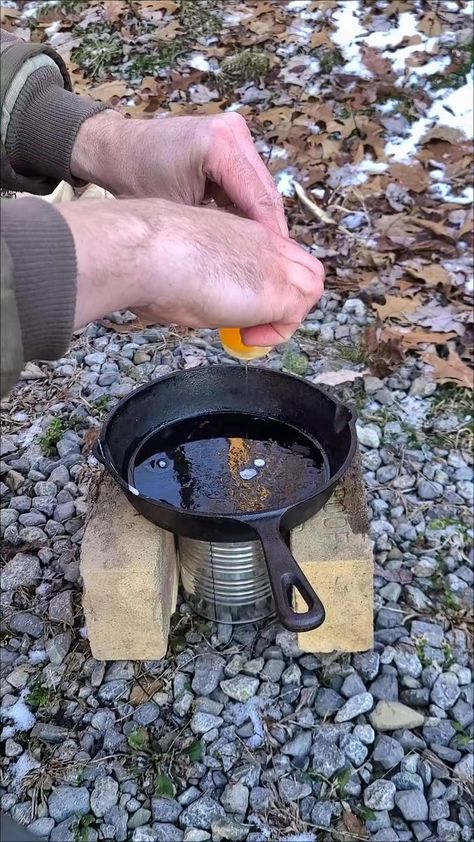 494K views · 9.7K reactions | Emergency stove🔥#fyp #foryou #survival #camping #Outdoors #lifehacks | Survival Tips | Survival Tips · Original audio Camping Hack, Survival Skills Emergency Preparedness, Outfit Hiking, Camping Hacks Diy, Survival Skills Life Hacks, Emergency Preparedness Kit, Backpack Hiking, Hiking Pictures, Survival Life Hacks