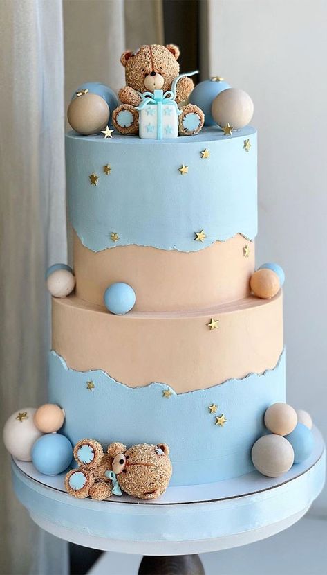 12 First Birthday Cakes That're Really Cute | 1st Birthday Cake Images Cake Designs 1st Birthday, Cake 1 Year Boy, 1st Birthday Cake Girl, First Birthday Cake Boy, One Year Birthday Cake, Baby 1st Birthday Cake, Cake Designs For Boy, Boys First Birthday Cake, Boys 1st Birthday Cake