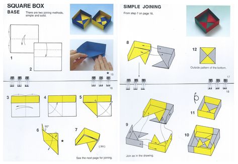 Step By Step Oragami, Origami Boxes, Origami Diamond, Origami Tutorials, Box Video, Diamond Box, Origami Box, Origami Tutorial, The Fold