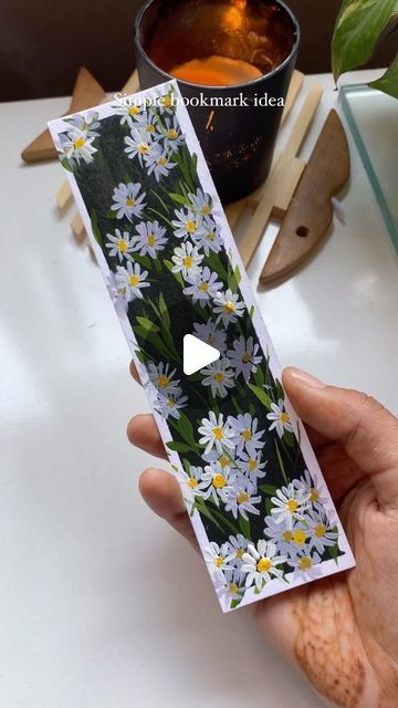 Acrylic Sheets Ideas, Painting On Acrylic Sheets, Acrylic Painting Bookmarks, Creative Videos, Painting Floral, Acrylic Sheets, Creative Video, Creative Outlet, Artist On Instagram