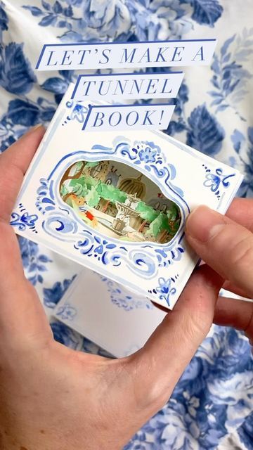 Tunnel Book Tutorial, Pop Up Tunnel, 3d Tunnel, Diy Pop Up Book, Arte Pop Up, Tunnel Book, Mixed Media Art Tutorials, 3d Paper Art, Pop Up Art