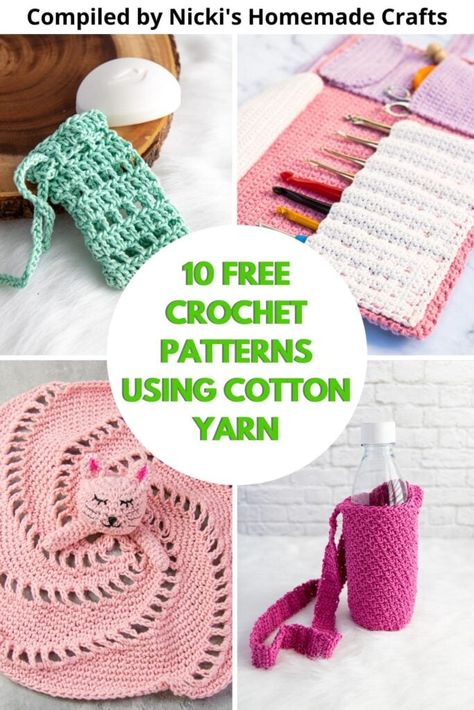 Crochet Cotton Thread Patterns Free, Crochet Projects For Cotton Yarn, Crochet Pattern For Cotton Yarn, Crochet Pattern Cotton Yarn, Cotton Yarn Crochet Patterns Free Small, Free Crochet Patterns Cotton Yarn, Crochet Weight 3 Yarn Patterns, I Love This Cotton Crochet Patterns, Crochet Ideas With Cotton Yarn