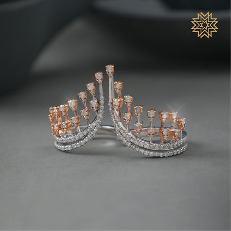 Exotic Diamond Jewellery Designs Of This Season! • South India Jewels Manubhai Jewellers, Diamond Jewellery Designs, Fancy Diamond Ring, Ring Jewellery Design, Diamond Pendants Designs, Real Diamond Rings, Designer Diamond Jewellery, Diamond Rings Design, Fancy Rings