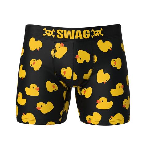 SWAG - Duckies: Just Ducky Boxers – SWAG Boxers Boxers Outfit Female, Jordan Gift, Funny Boxer, Boys Boxers, Pirate Flag, Quirky Fashion, Mens Boxers, Rubber Ducky, Hair Clothes