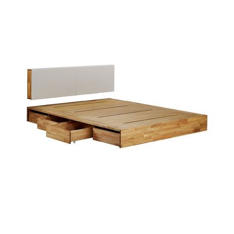 Customer Image Zoomed Drawer Bed, Boho Bed, Platform Bed Designs, Bed Drawers, Platform Storage, Storage Platform Bed, Minimalist Bed, Wooden Platform Bed, Pallet Bed