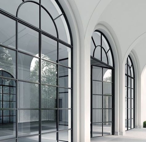 Steel Doors And Windows, Door Replacement, Steel Windows, Screen Doors, Wrought Iron Doors, 카페 인테리어 디자인, Arched Doors, Casas Coloniales, Arched Windows