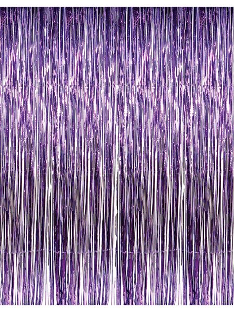 Free 2-day shipping. Buy 3' x 8' Purple Tinsel Foil Fringe Door Window Curtain Party Decoration at Walmart.com Lila Party, Purple Party Decorations, Door Window Curtain, Fringe Curtains, 18th Birthday Party Themes, Purple Birthday Party, Foil Curtain, Purple Foil, Curtain For Door Window