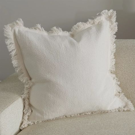 Cardea Throw Pillow - Shades of Light Comfy Couch Pillows, Big White Pillows, Bedspread Ideas, Bridal Pillow, Tv Lounge, Cream Throw Pillows, Living Room Decor Neutral, College House, Throw Pillows Bedroom