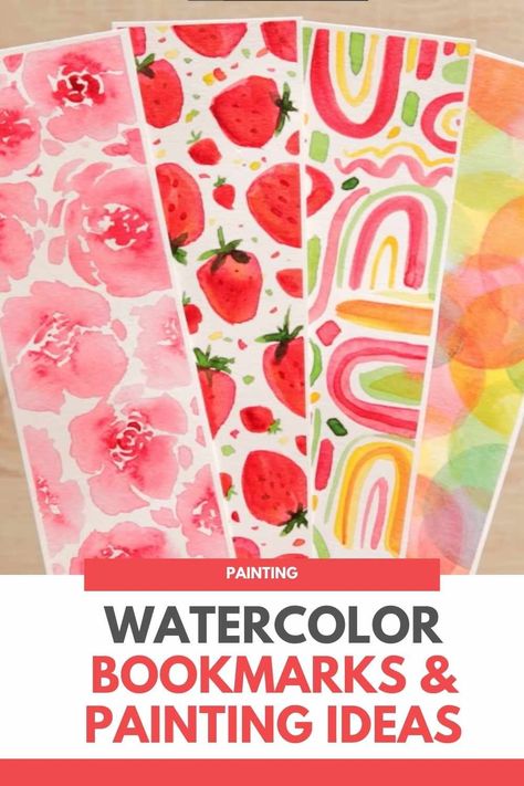 Watercolor painting is a captivating art form that allows you to create beautiful and unique pieces with its fluid and transparent qualities. In this article, we'll explore the wonderful world of DIY watercolor bookmarks and provide you with some delightful painting ideas to get your creative juices flowing. Whether you're an experienced artist or a beginner looking to try something new, these watercolor bookmark projects will make for a perfect blend of creativity and functionality... Diy Watercolour Bookmarks, Watercolor Bookmarks Ideas Simple, Watercolor Art Bookmarks, Diy Bookmarks Watercolor, Watercolor Bookmarks Diy, Easy Watercolor Bookmarks, Diy Watercolor Bookmarks, Watercolor Bookmarks Ideas, Bookmarks Painting