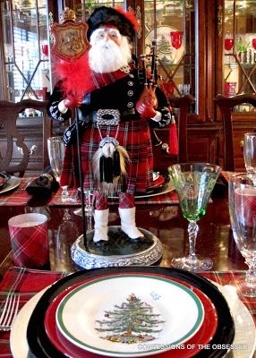 Confessions of the Obsessed: Obsession Number Seven - Scotland: A Scottish Christmas Hogmanay Traditions, Scottish Christmas Decorations, Christmas In Scotland, Scottish Christmas, Red Plaid Christmas, Celtic Christmas, Christmas Tree Decorating Ideas, Tree Decorating Ideas, Christmas Tartan