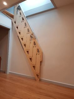 Just found my new staircase Scale Loft, Folding Stairs, Cheap Kitchen Cabinets, Loft Stairs, New Staircase, Attic Stairs, Stair Case, House Stairs, Farmhouse Furniture