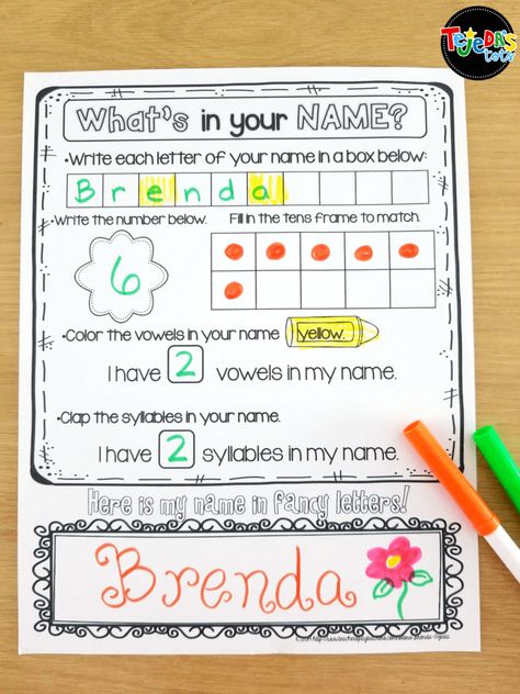 What to do on the first day of school Free Name Printables, Name Printables, Kindergarten First Week, Kevin Henkes, First Day Activities, First Week Of School Ideas, Teaching Second Grade, First Grade Worksheets, First Day Of School Activities