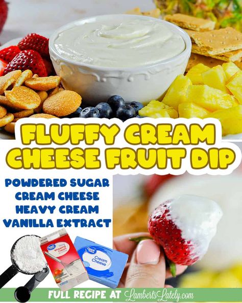 Marzetti Cream Cheese Fruit Dip Recipe, Healthy Fruit Dip Recipe, Sweet Crackers, Fruit Dip With Cream Cheese, Cream Cheese Fruit Dip Recipe, Dip For Potato Chips, Healthy Fruit Dip, Fruit Dip Recipe, Indulgent Recipes